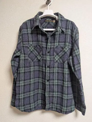 Fullcount 플란넬 플란넬 셔츠 Size 40