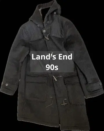 LANDS'END 90~00s 랜즈엔드 더플 코트 롱 코트