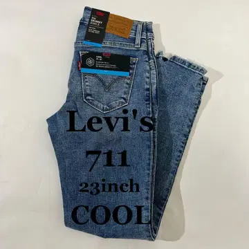 미사용 새상품 Levi's 711 스키니 앵클 데님 23 사이즈