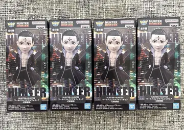 HUNTER x HUNTER 월드 컬렉터블 피규어 환영여단 클로로 4개