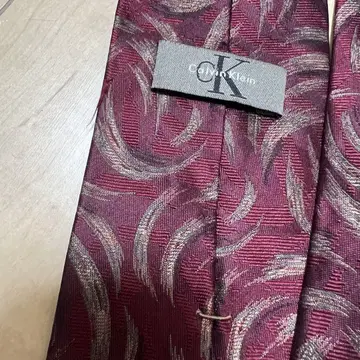 캘빈클라인 넥타이 빈티지 구제 의류 Calvin Klein