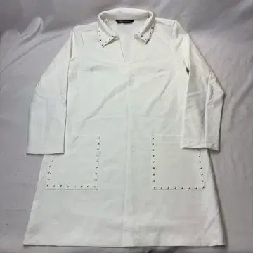 ZARA 화이트 셔츠 무릎 기장 XS 사이즈
