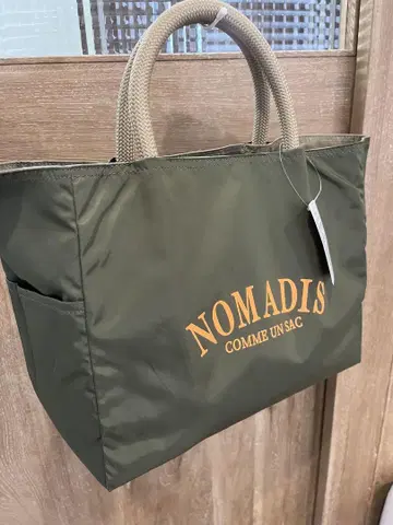 미사용 새상품 <NOMADIS> SAC2 토트백 올리브 최신작