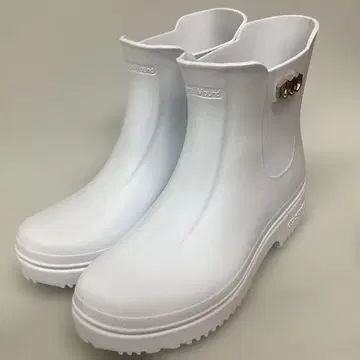 숏 레인부츠 장화 STICO SEB-06 WHITE 23cm 경량 작업화