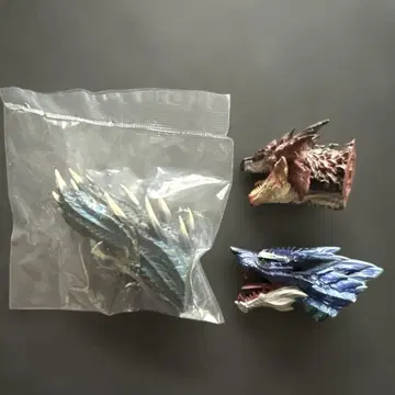 몬스터 헌터 제일복권 몬스터 헤드 마그넷 3개 세트