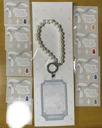덤 포함 SnowMan popup 스마트폰 탭