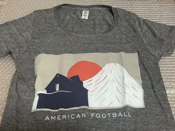 미사용 새상품 AMERICAN FOOTBALL 내일 기념 T셔츠 그레이