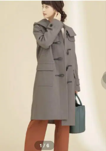 [ 거의 미사용 ] 나노 유니버스 롱 더플 코트