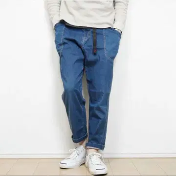 그라미치 루즈 실루엣 데님 페인터 팬츠 M
