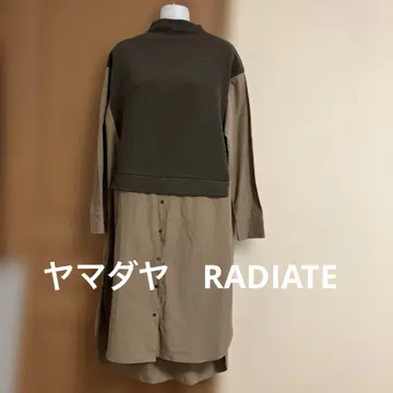 야마다야 RADIATE 긴팔 롱 원피스