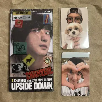 EXO 찬열 UpsideDown SELFIE mumo 트레이딩 카드 포함