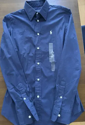 폴로 랄프로렌 네이비 긴팔 셔츠 택 포함 미사용 새상품