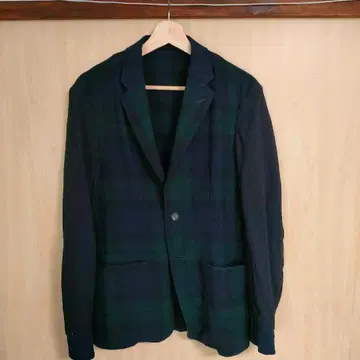 투모로우랜드 블랙워치 자켓