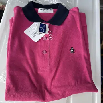 Munsingwear 핑크 드라이 피케 셔츠 L 골프웨어 미사용 새상품