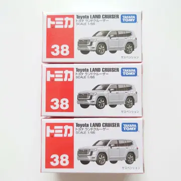 새상품 3대 세트 토미카 도요타 랜드 크루저 TOYOTA NO.38