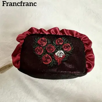 Francfranc 프란프란 퀸 오브 하트 파우치