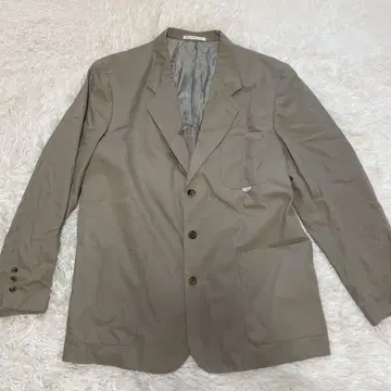 파파스 테일러드 자켓 베이지 계열 XL 상당 코튼 100% 남성용