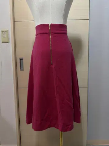 플레어 스커트 밴딩 허리