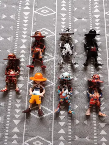 원피스 LUFFY's 모험의 기억 루피 피규어 7점 묶음 판매
