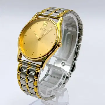 세이코 SEIKO 남성용 손목시계 쿼츠 골드 030