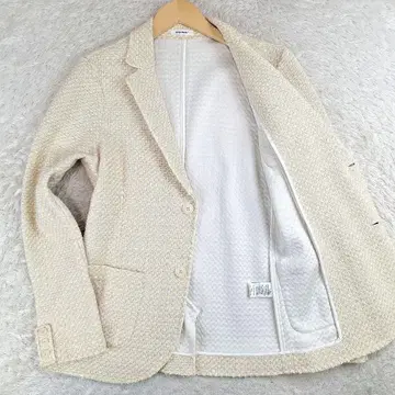 이탈리아제 OFFICINA36 코튼 니트 테일러드 자켓 S