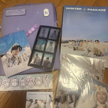 BTS WINTER PACKAGE 퍼플 세트