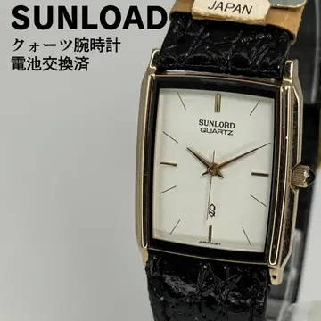 미사용품 SUNLOAD 선로드 80s 쿼츠 손목시계 배터리 교환 완료