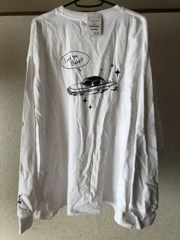 I Need You Baby/아이니듀 베이베 TEE 화이트