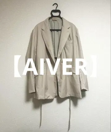 [ AIVER ] 세미 더블 루즈 테일러드 자켓