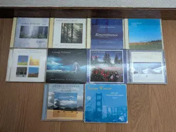 조지 윈스턴 CD 앨범 컬렉션