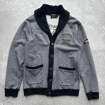 vanson 가디건 M 그레이/블랙