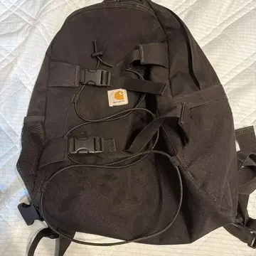 Carhartt 블랙 백팩