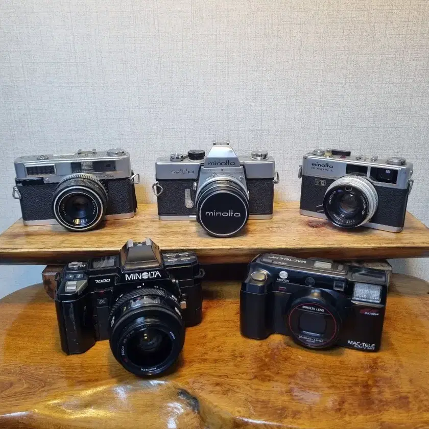 For Interior Props] Vintage Minolta Film Camera Series Bulk Sale