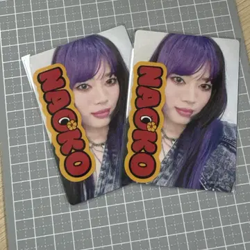 HANA 팬미 트레이딩 카드 나오코 2장