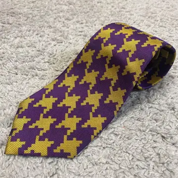 폴스미스 넥타이 보라색 퍼플 패턴 화려한