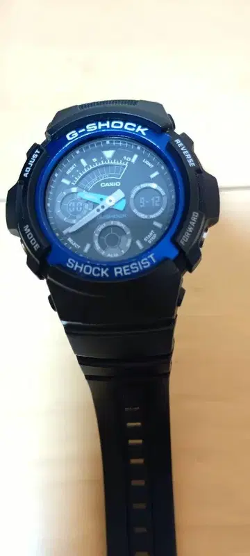 CASIO G-SHOCK 블랙/블루