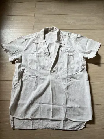 90s italy navy M.M.I 풀오버 셔츠