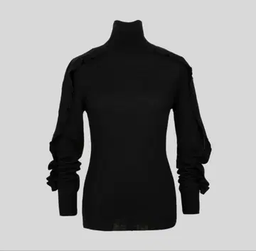 YONFA 플래시 터틀 니트 (black)