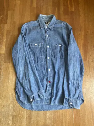엔지니어드 가먼츠 샴브레이 셔츠 size M