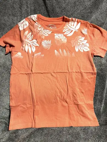 훌라 라니 하와이 오렌지 T셔츠 L 사이즈