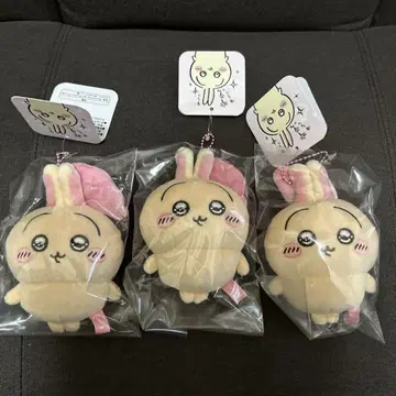 치이카와 (먼작귀) 스 눈 토끼 마스코트 3개 세트