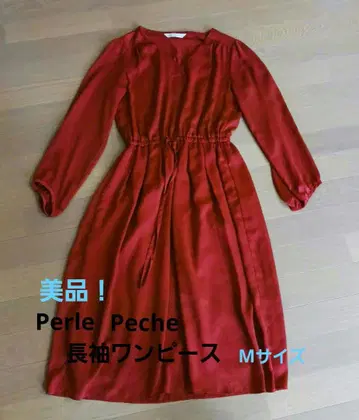 새상품급! [Petal Peony ] 긴팔 원피스 빨간색 사이즈 M