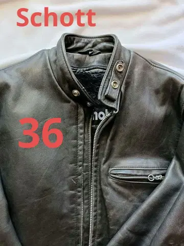 schott 싱글 라이더 [ 36 사이즈 ]