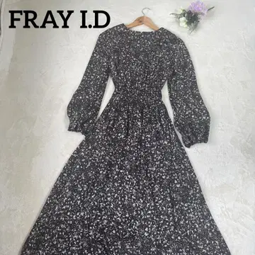 새상품급 FRAY I.D 프레이 아이디 롱 원피스 긴팔