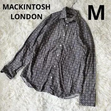 MACKINTOSH LONDON 올 패턴 긴팔 코튼 셔츠 M 페이즐리