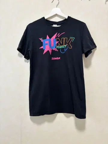 ZUMBA Funk Perfect 티셔츠 블랙