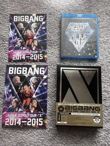 BIGBANG 라이브 DVD 'X' ALIVE 노트 세트