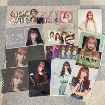 IZ*ONE LE SSERAFIM 채원 묶음 판매 캔뱃지