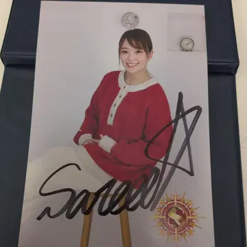 여자 프로레슬링 Sareee 친필 사인 사복 포트레이트