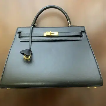 HIGH-CLASS 핸드백 가죽 블랙